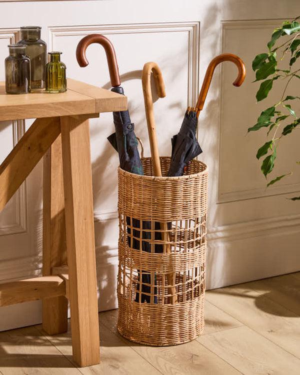 dibor Willow Wicker Umbrella Stand
