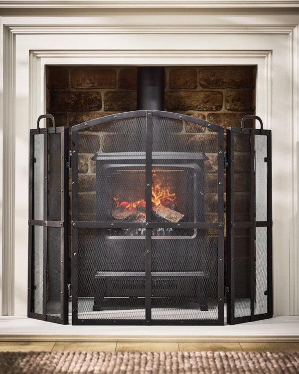 dibor Window Pane Fire Guard with Handles
