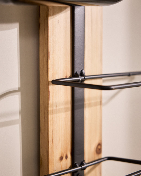 Dibor Wooden 8 Bottle Wine Rack