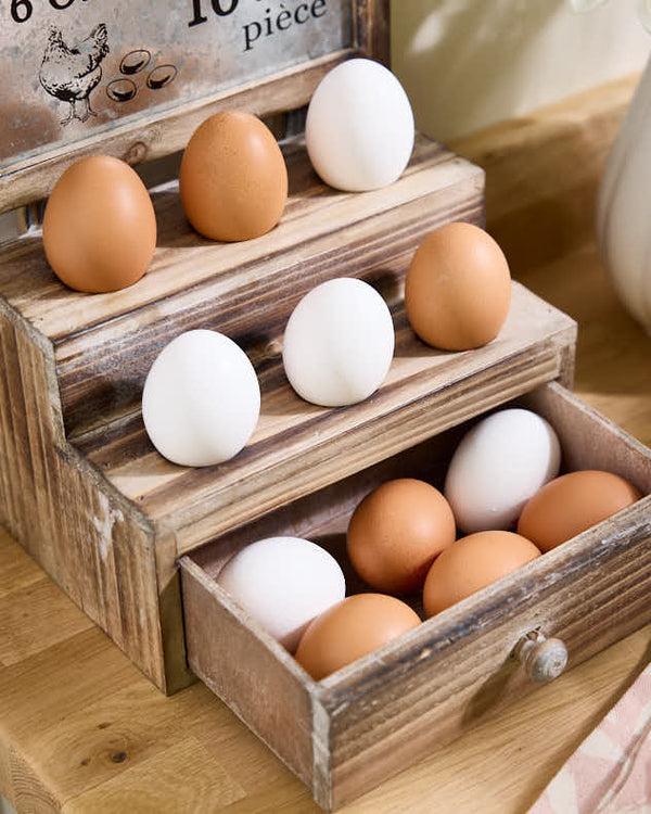Dibor Wooden Egg Caddy