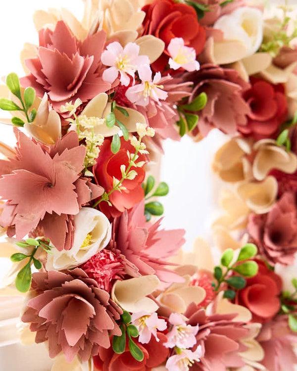 Dibor Woodhall Floral Wreath 35cm