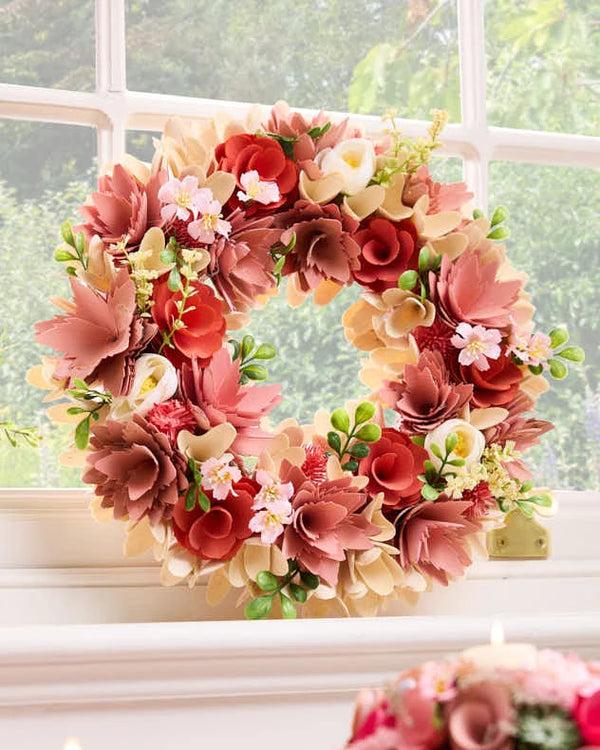 dibor Woodhall Floral Wreath 35cm