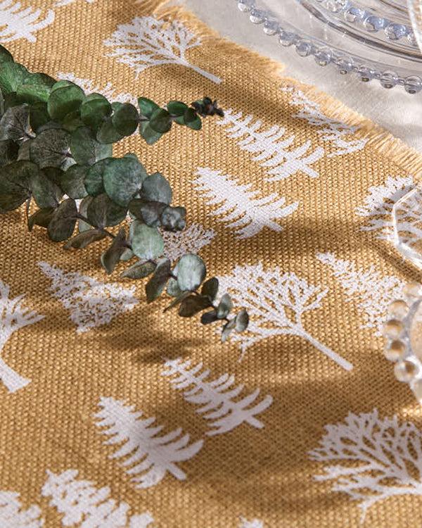 Dibor Woodland Tree Jute Table Runner