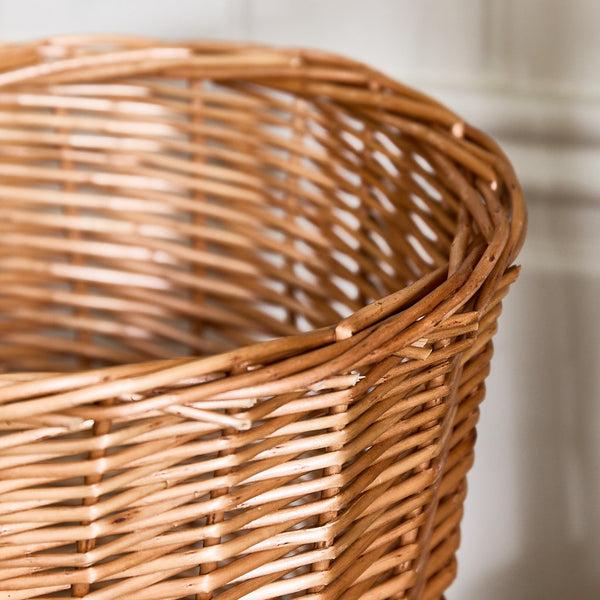 Dibor Woven Willow Waste Paper Basket