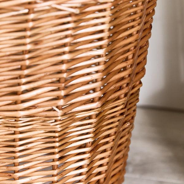 Dibor Woven Willow Waste Paper Basket
