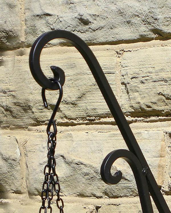 Dibor XL Black Scrolled Hanging Bracket