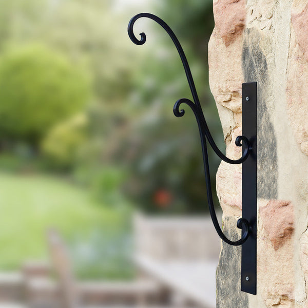 Dibor XL Black Scrolled Hanging Bracket