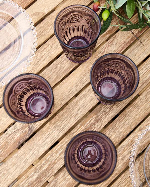 Dibor Zamora Purple Highball Tumbler