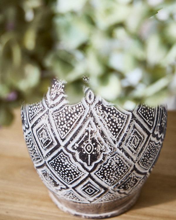 Dibor Zellij Moroccan Style Urn Vase