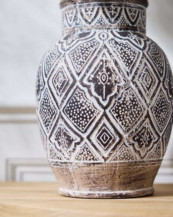 Dibor Zellij Moroccan Style Urn Vase