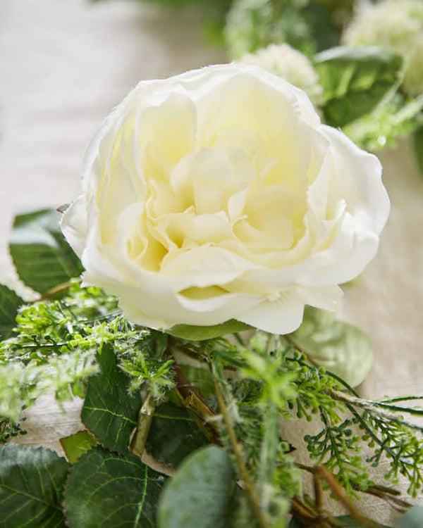 Dibor Zuria White Floral Garland 180cm