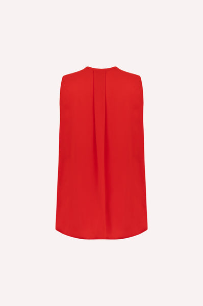 Dice Kayek Bow Tank Top RED