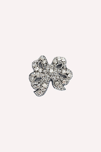 dice kayek Butterfly Bow Brooch BLACK