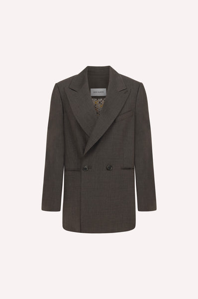 dice kayek Classic Tailored Blazer BROWN MELANGE