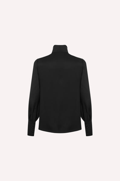Dice Kayek Classic Tuxedo Shirt BLACK