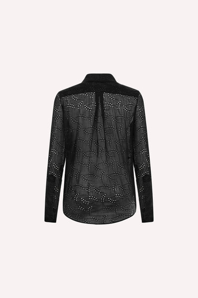 Dice Kayek Detailed Shirt BLACK