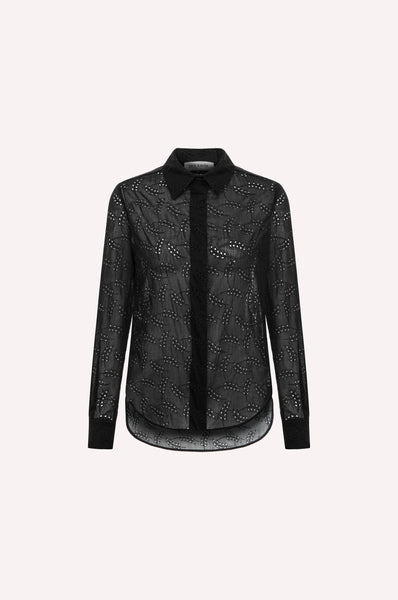 dice kayek Detailed Shirt BLACK