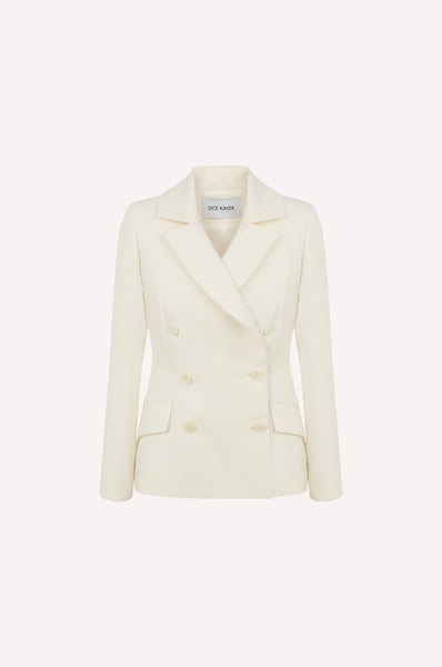 dice kayek Fitted Blazer OFF WHITE