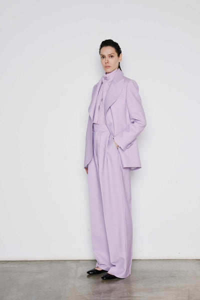Dice Kayek Oversized Double-Breasted Blazer LILAC