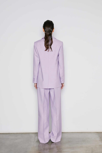 Dice Kayek Oversized Double-Breasted Blazer LILAC
