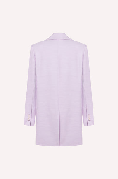 Dice Kayek Oversized Double-Breasted Blazer LILAC