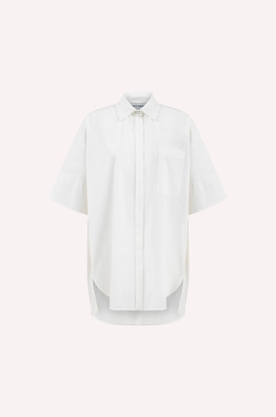 dice kayek Oversized Poplin Shirt WHITE