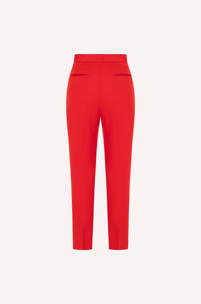 Dice Kayek Pleated Pants RED