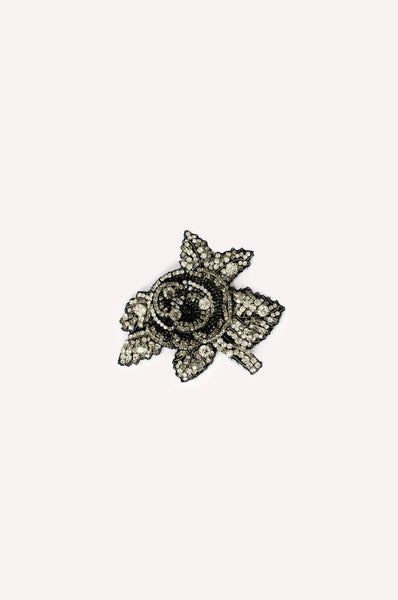 dice kayek Rose Brooch WHITE