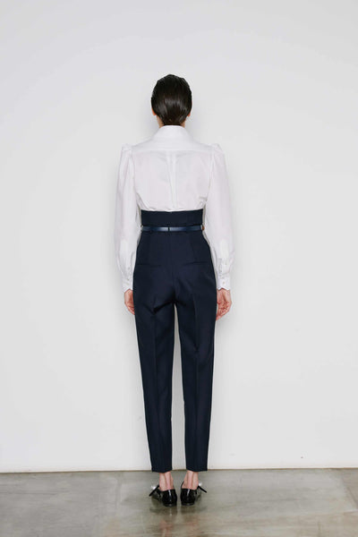 Dice Kayek Straight Cut Pants NAVY