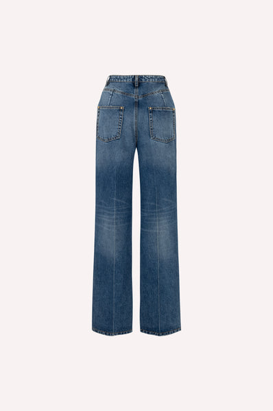 Dice Kayek Straight Leg Jeans BLUE