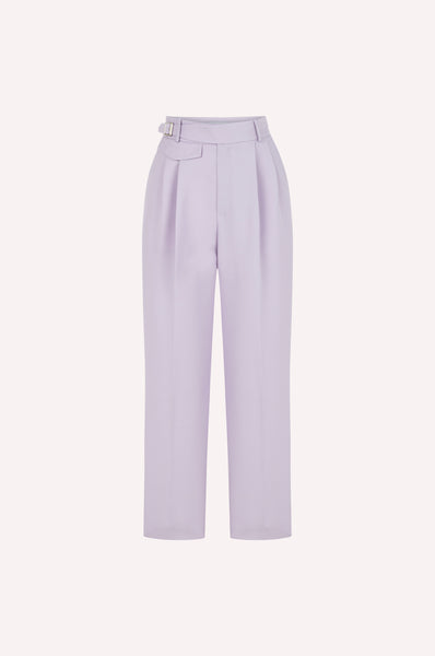 dice kayek Tailored Wide-Leg Trousers LILAC