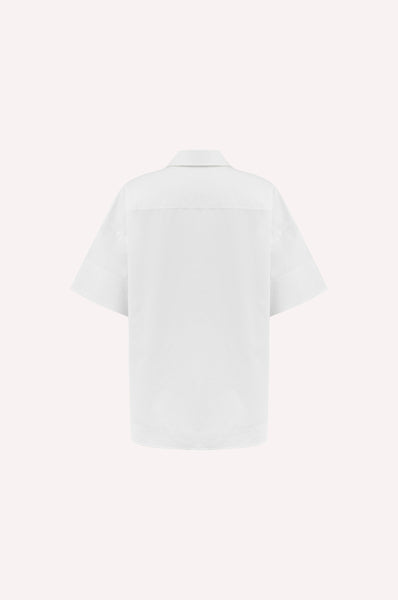 Dice Kayek V-Neck Shirt WHITE