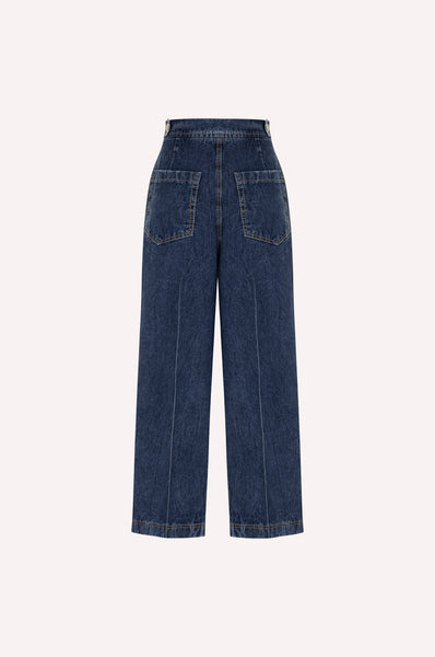 Dice Kayek Wide-Leg Jeans BLUE