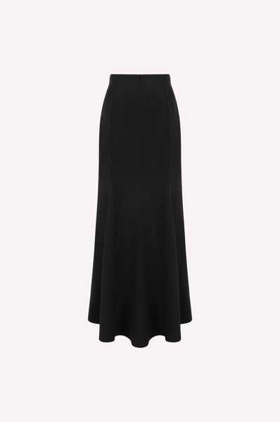 Dice Kayek Sleek Black High-Waisted Maxi Skirt BLACK