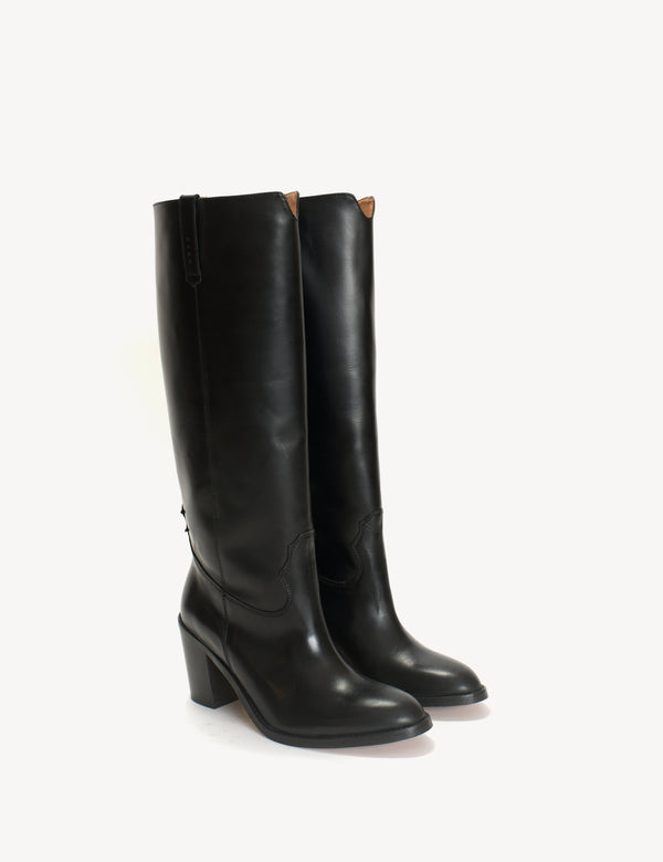 Dico Copenhagen Janie Boot In Black Texas Leather