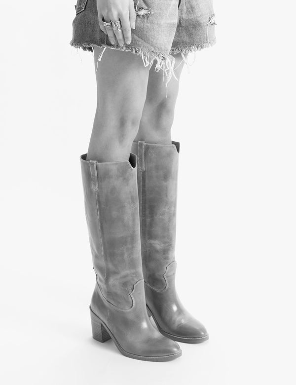 Dico Copenhagen Janie Boot In Black Texas Leather