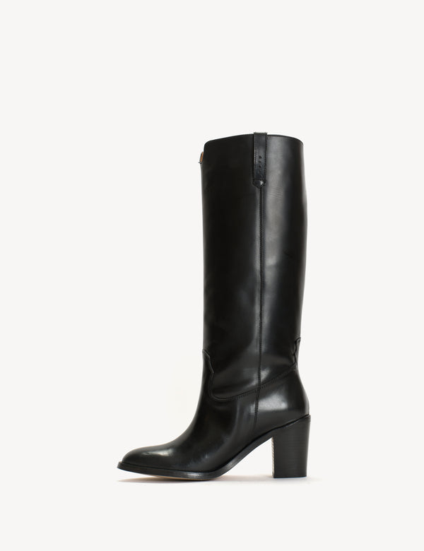 Dico Copenhagen Janie Boot In Black Texas Leather