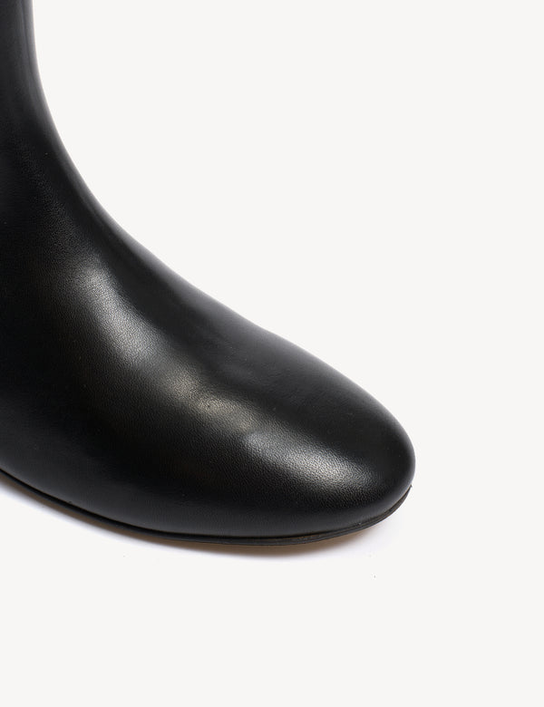 Dico Copenhagen Nadine Boot In Black Calfskin