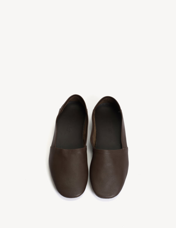Dico Copenhagen Softies In Dark Brown Calfskin
