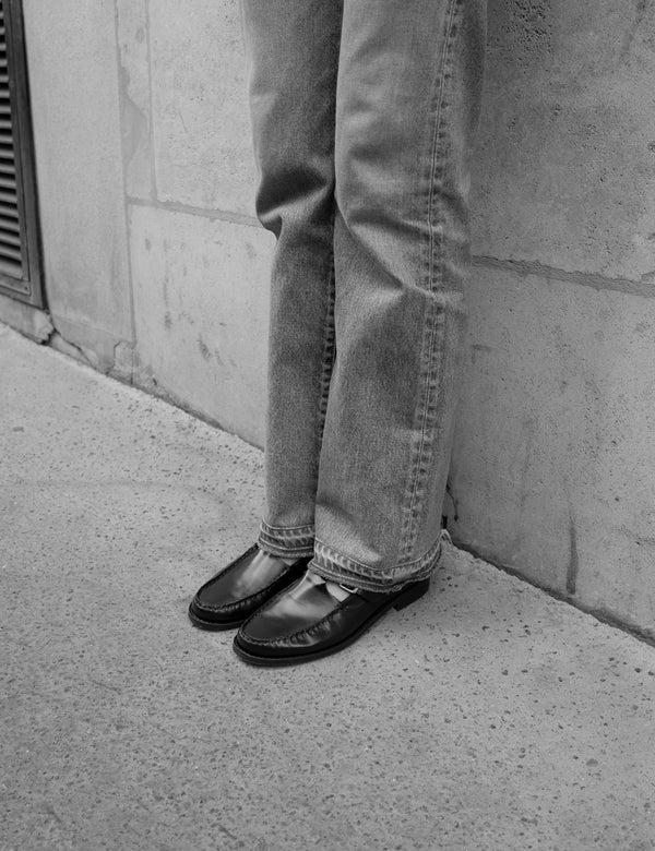 Dico Copenhagen Moccasin T-Bar Loafer In Hazelnut Polido Leather