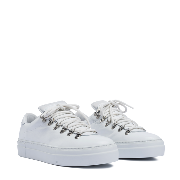 Diemme Marostica Low White Nappa Platform W