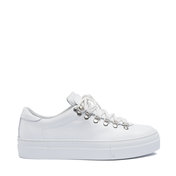 diemme Marostica Low White Nappa Platform W