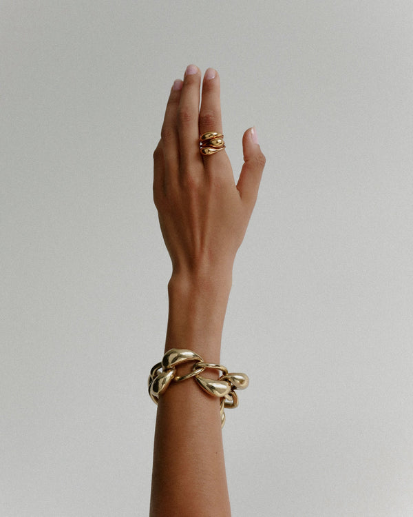 Dinosaur Designs Cocoon Bracelet Nano-Coated Brass