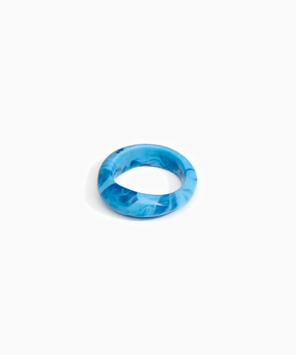 dinosaur designs Earth Bangle White Marble