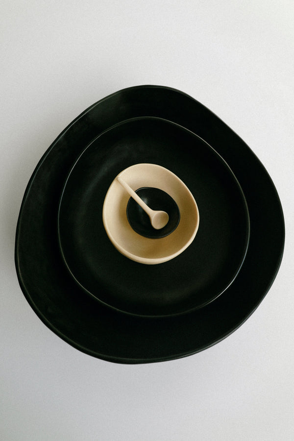 Dinosaur Designs Flow Dessert Bowl Cream