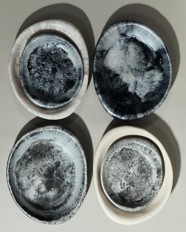 Dinosaur Designs Large Bones Bowl Slate