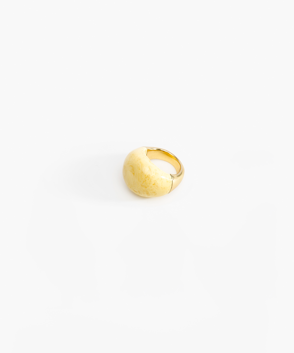 dinosaur designs Large Horn Ring Cream