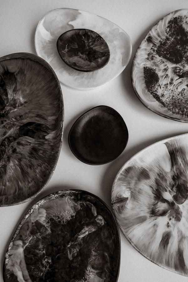 Dinosaur Designs Large Pebble Platter Pollen