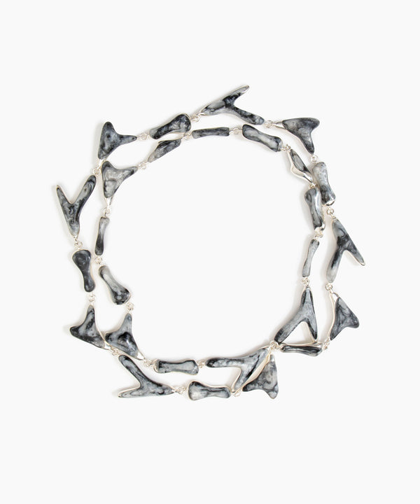 dinosaur designs Long Bones Necklace Slate