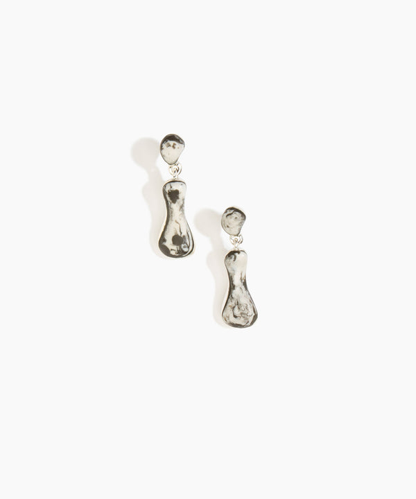 dinosaur designs Medium Bones Earrings Granite